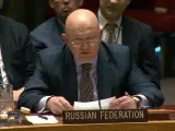 El embajador de Rusia ante Naciones Unidas, Vassily Nebenzia.