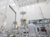 La NASA publica un time lapse que muestra la nave que viajará a la luna a Júpiter