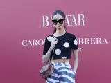 Victoria Federica de Marichalar posa en un evento de la revista 'Harper Bazaar', en Madrid.