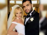 Britney Spears celebra su boda por todo lo alto con Sam Asghari