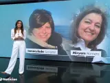 Mónica Carrillo anuncia en los informativos la muerte de dos compañeras de Antena 3.