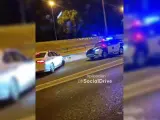 Varios conductores dan la vuelta en dirección prohibida antes de un control de alcoholemia y les pilla la Guardia Civil