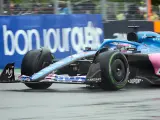 Fernando Alonso, en el GP de Canadá