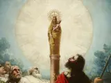 Aparición de la Virgen del Pilar al Apóstol Santiago y sus discípulos'.