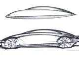 Diseño de partida del nuevo Hyundai Ioniq 6.
