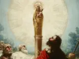 'Aparición de la Virgen del Pilar al Apóstol Santiago y sus discípulos'.