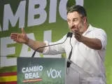 El líder nacional de VOX, Santiago Abascal.