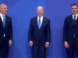 Biden llega a la cumbre de la OTAN y es recibido por Sánchez y Stoltenberg