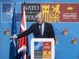 Boris Johnson en la OTAN