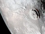 Explosión del volcán submarino de Tonga. (Foto de ARCHIVO) 11/2/2022