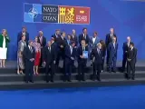 Foto de familia de los líderes de la OTAN