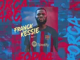 Franck Kessi&eacute;, nuevo jugador del Bar&ccedil;a