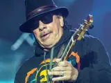 Carlos Santana, en el festival BottleRock, en California (EE UU), en 2019.
