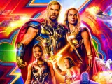 Detalle del póster de 'Thor: Love and Thunder'.