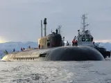 Imagen de Belgorod, el submarino ruso de propulsión nuclear y con armamento atómico.