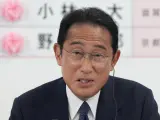 El primer ministro de Japón y presidente del Partido Liberal Democrático (PLD), Fumio Kishida, este domingo.
