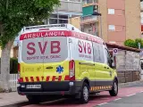 Archivo - Foto d'arxiu d'ambulància de Suport Vital Bàsic (SVB)