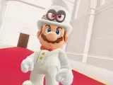 Mario vestido de 'Super Mario Odyssey'.