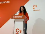 La consejera de Igualdad y candidata de Ciudadanos al Parlamento de Andalucía por Cádiz, Rocío Ruiz.