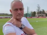 Mourinho y su nuevo tatuaje.