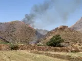 Incendio en Mojácar, Almería.