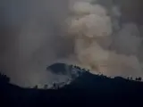 Incendio forestal en O Courel, Lugo.