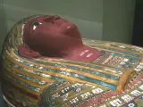 Una de las momias de The British Museum que se expone en CaixaForum