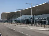 Vista panorámica de la Terminal 1 del aeropuerto Josep Tarradellas-El Prat