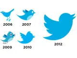 El logo de Twitter es uno los más reconocidos a nivel mundial. A pesar de que la compañía ha tenido algunos rediseños, no fue sino hasta 2012 donde se estableció el que conocemos hasta ahora.