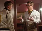 Nicolas Winding Refn y Ryan Gosling en 'Drive'