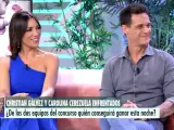 Patricia Pardo y Christian Gálvez en 'El programa del verano'.