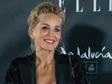 Sharon Stone en la alfombra de los Elle Style awards 2021