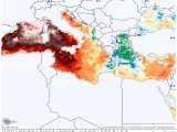 La ola de calor en el mar Mediterráneo