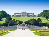 Jardines del palacio de Sch&ouml;nbrunn, en Viena.