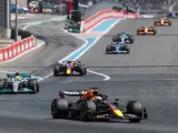 Un momento del GP de Francia de F1