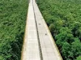 Esta carretera elevada de 16 kilómetros en la India permite que los animales pasen por debajo con total seguridad. (Foto: Reddit/Alkit777)