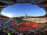 Imagen aérea del estadio de Eugene en el que se disputó el Mundial de Atletismo.
