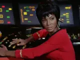 Nichelle Nichols como Nyota Uhura en 'Star Trek'.