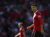 Cristiano Ronaldo durante el partido frente al Rayo