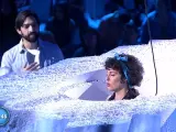 Rocío Madrid, sumergida en agua helada en 'Esta noche gano yo', de Telecinco.
