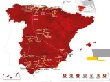 El recorrido oficial de la Vuelta a Espa&ntilde;a 2022