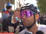 Alejandro Valverde, tras la tercera etapa de la Vuelta.