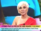 Ana María Aldón, en el plató de 'Ya es verano'.