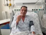 Paulo Futre, en el hospital