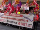 La UGT convoca una manifestación por el acuerdo de horarios comerciales en Barcelona