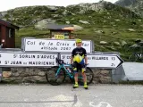 Pachi Jordán sufrió un grave accidente el verano pasado cuando circulaba por una carretera del Pirineo.