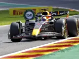 Verstappen, durante la carrera