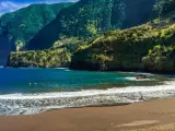 Playa en Madeira.