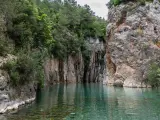 La piscina natural de Fuente de los Baños (Montanejos).