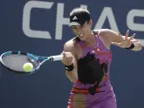 Garbiñe Muguruza, en el US Open